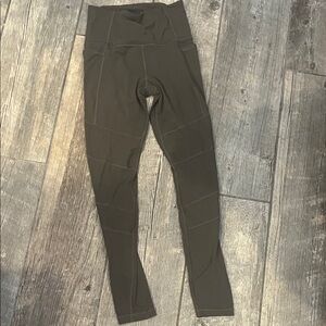 Athleta high rise leggings with pockets